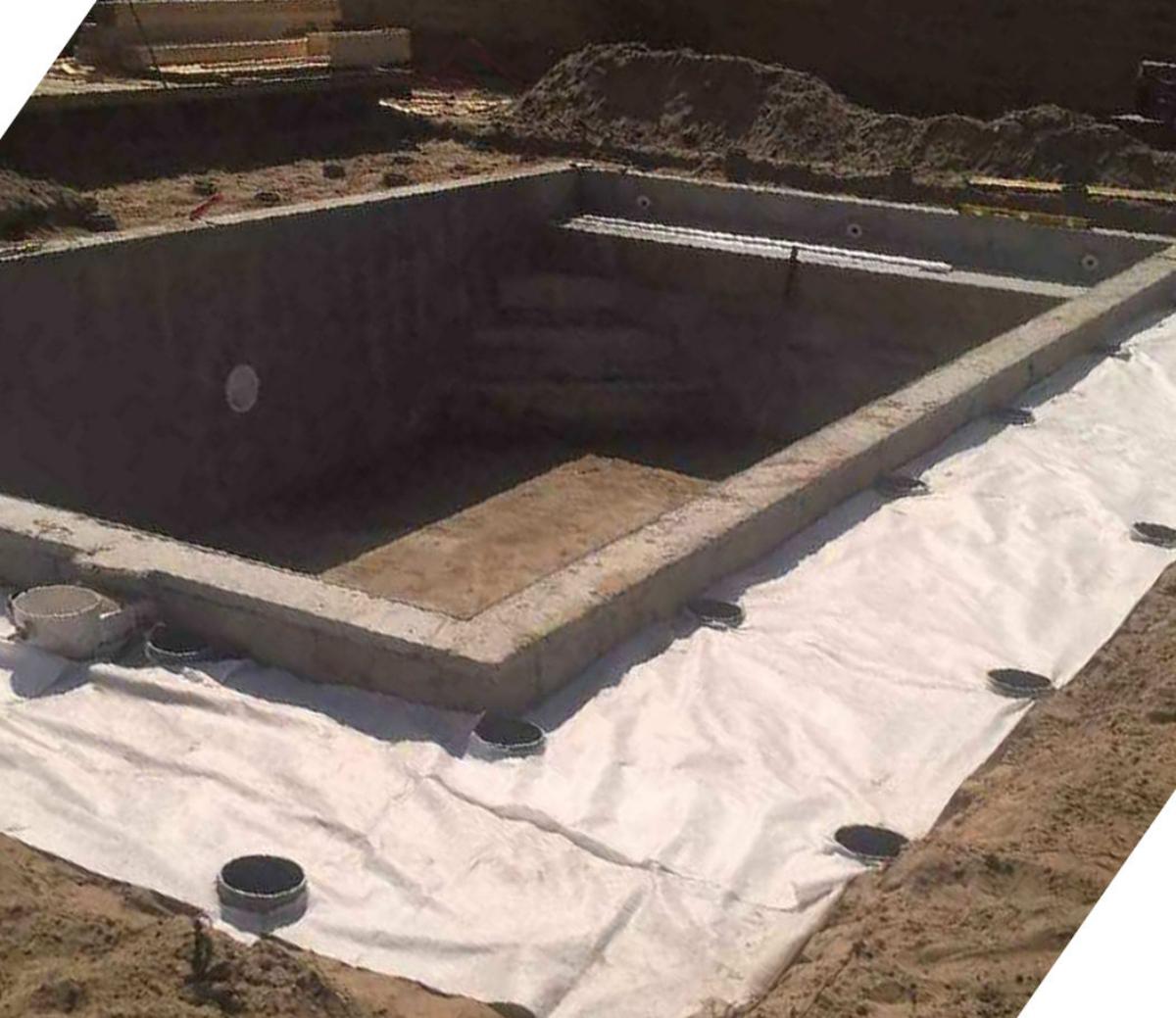 fondation sur plots béton