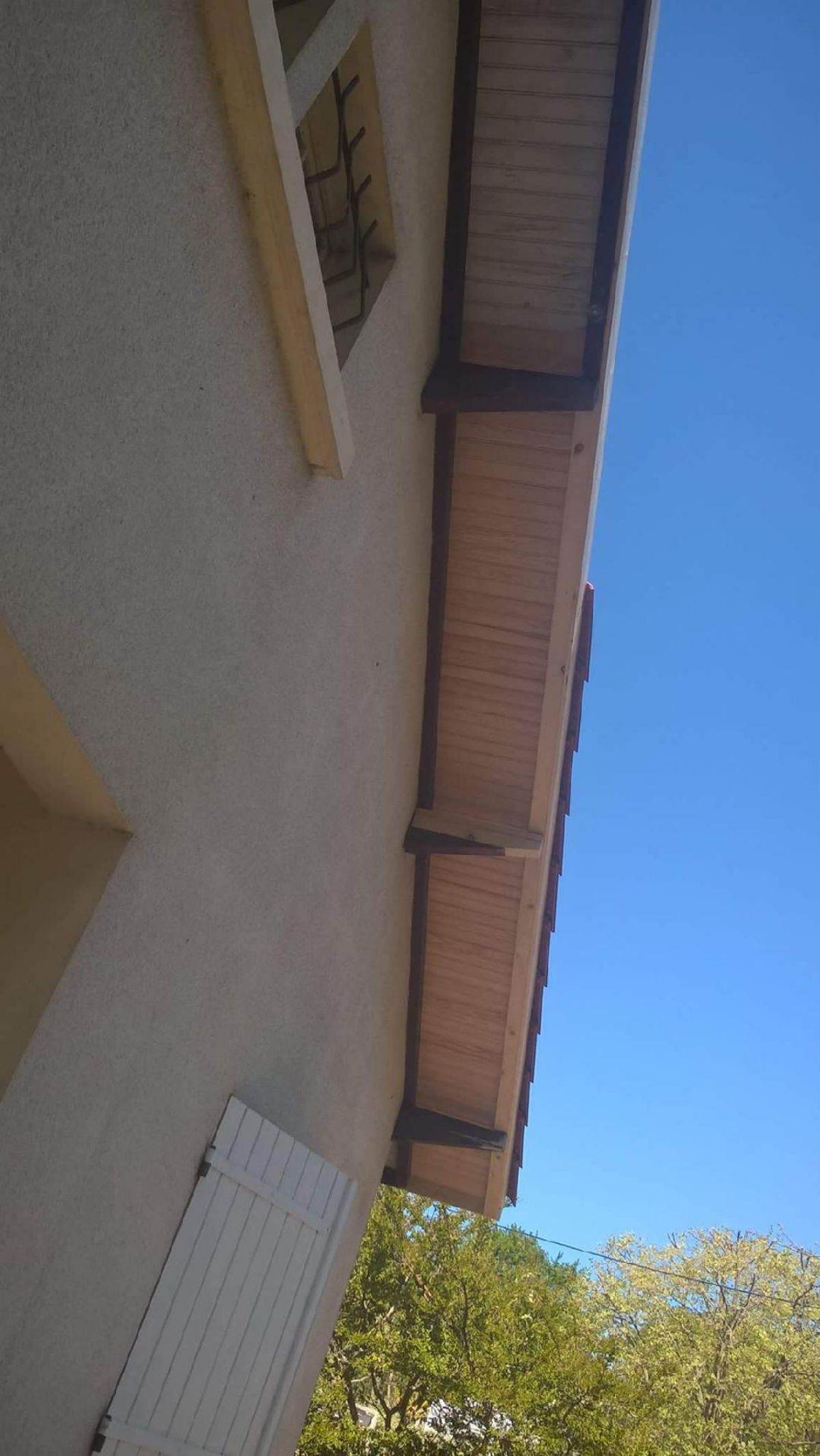 rénovation d'avant toit